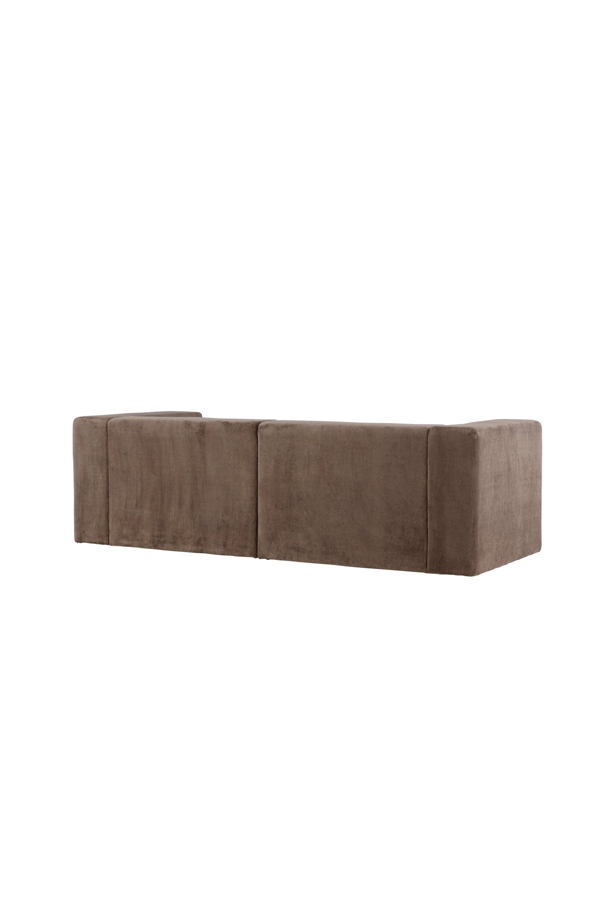 Lumi 3 - Sitzer Sofa - braun/Polyester - Leinen - 3 - Sitzer Sofas - ALVAHOME