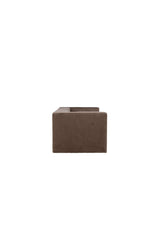 Lumi 3 - Sitzer Sofa - braun/Polyester - Leinen - 3 - Sitzer Sofas - ALVAHOME