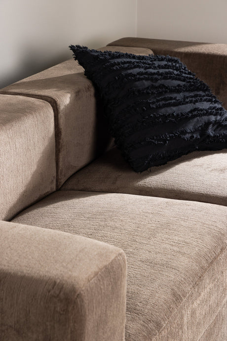 Lumi 3 - Sitzer Sofa - braun/Polyester - Leinen - 3 - Sitzer Sofas - ALVAHOME