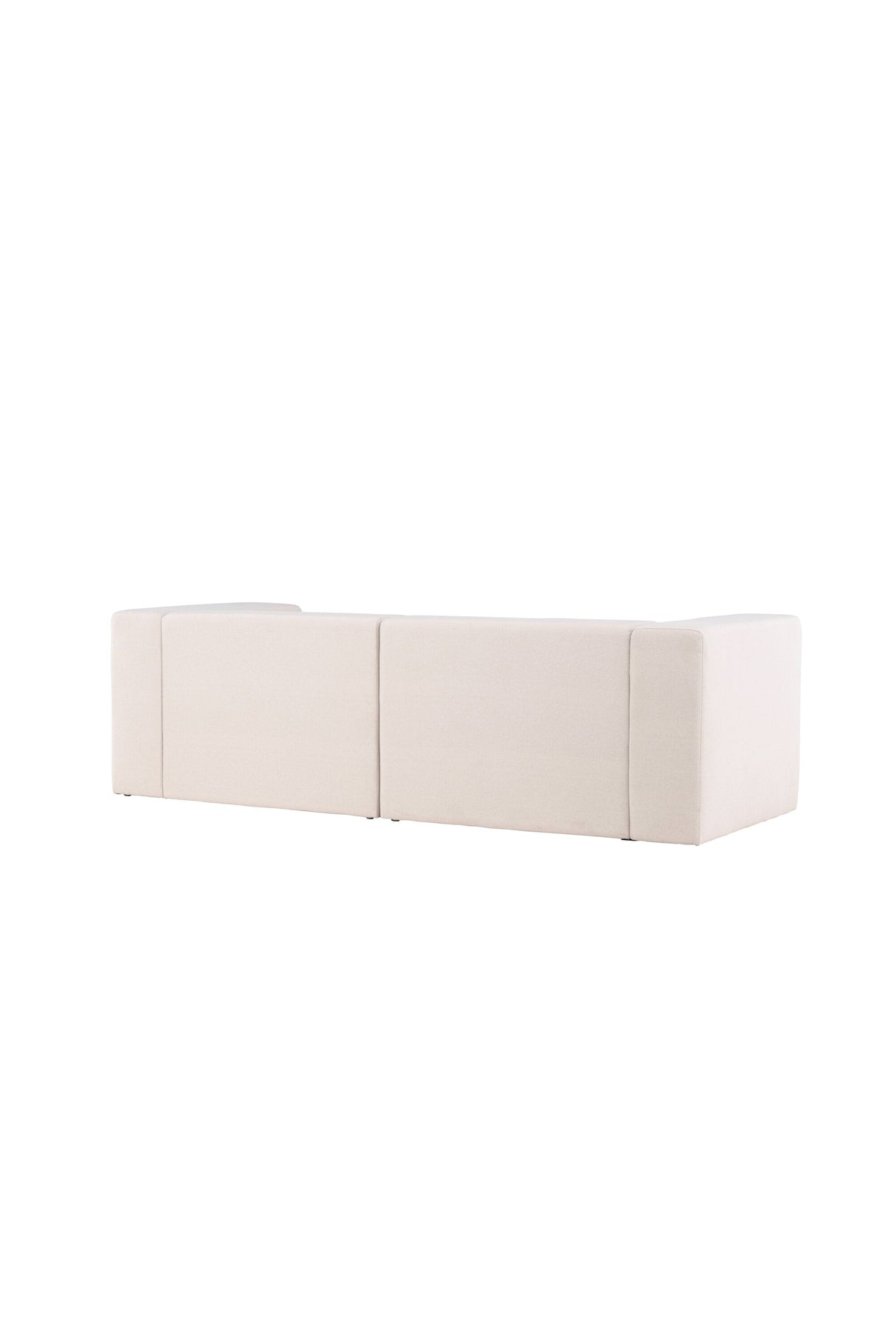 Lumi 3 - Sitzer Sofa - weiß/Polyester - Leinen - 3 - Sitzer Sofas - ALVAHOME