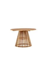 Lumpur Outdoor - Esstisch rund - natur/Akazie - Outdoor - Esstische (rund) - ALVAHOME