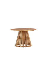 Lumpur Outdoor - Esstisch rund - natur/Akazie - Outdoor - Esstische (rund) - ALVAHOME