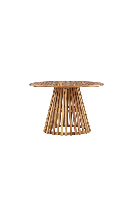 Lumpur Outdoor - Esstisch rund - natur/Akazie - Outdoor - Esstische (rund) - ALVAHOME