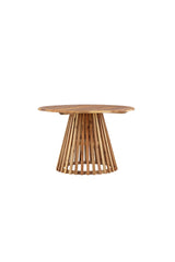 Lumpur Outdoor - Esstisch rund - natur/Akazie - Outdoor - Esstische (rund) - ALVAHOME