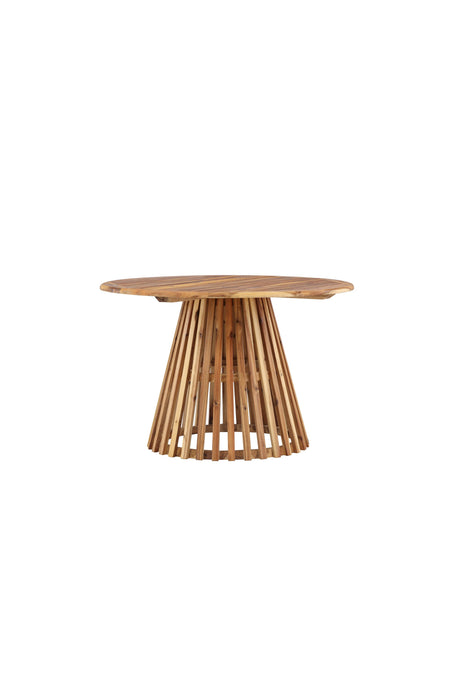 Lumpur Outdoor - Esstisch rund - natur/Akazie - Outdoor - Esstische (rund) - ALVAHOME