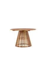 Lumpur Outdoor - Esstisch rund - natur/Akazie - Outdoor - Esstische (rund) - ALVAHOME