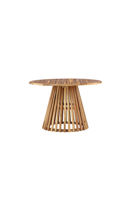 Lumpur Outdoor - Esstisch rund - natur/Akazie - Outdoor - Esstische (rund) - ALVAHOME