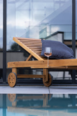 Luzon Outdoor Sun - Lounge - natur/Akazie - Outdoor Sun - Lounges - ALVAHOME