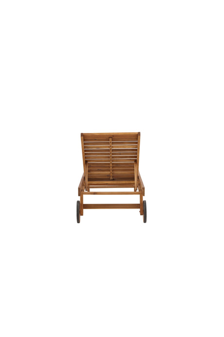 Luzon Outdoor Sun - Lounge - natur/Akazie - Outdoor Sun - Lounges - ALVAHOME