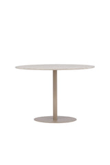 Lycke runder Esstisch - beige/MDF - Runde Esstische - ALVAHOME