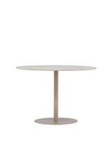 Lycke runder Esstisch - beige/MDF - Runde Esstische - ALVAHOME