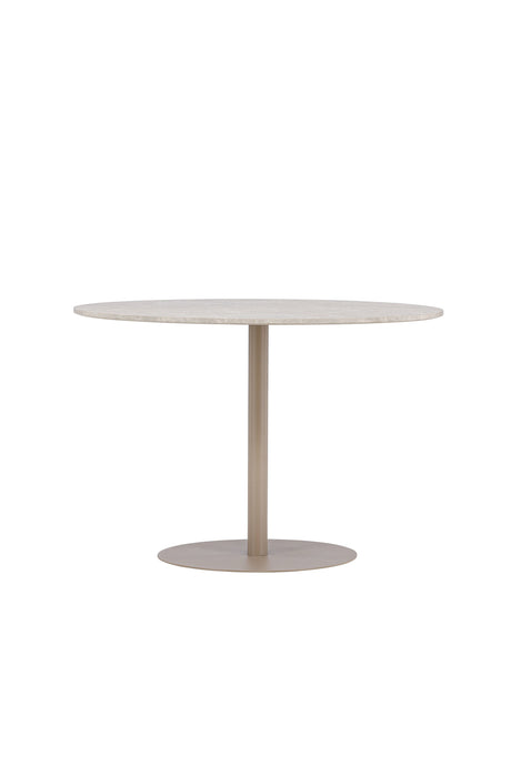 Lycke runder Esstisch - beige/MDF - Runde Esstische - ALVAHOME