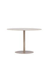 Lycke runder Esstisch - beige/MDF - Runde Esstische - ALVAHOME