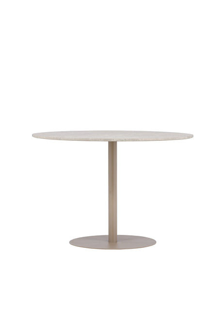Lycke runder Esstisch - beige/MDF - Runde Esstische - ALVAHOME