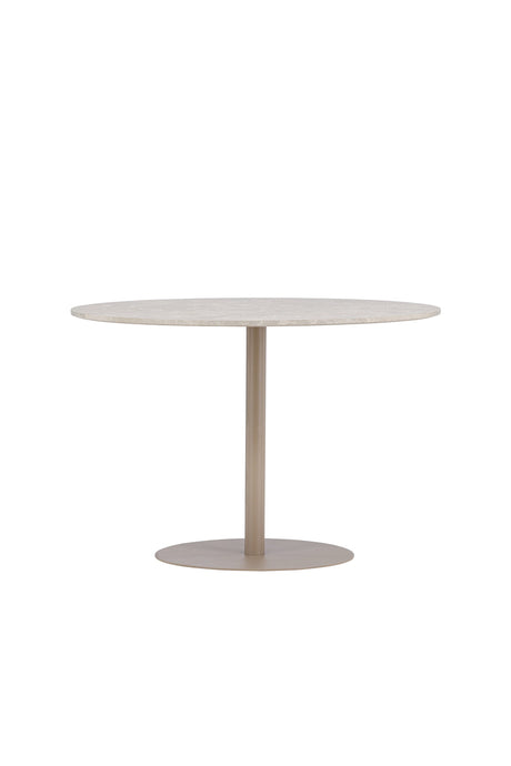 Lycke runder Esstisch - beige/MDF - Runde Esstische - ALVAHOME