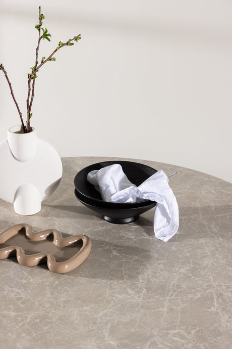 Lycke runder Esstisch - beige/MDF - Runde Esstische - ALVAHOME