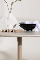 Lycke runder Esstisch - beige/MDF - Runde Esstische - ALVAHOME