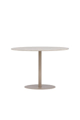 Lycke runder Esstisch - beige/MDF - Runde Esstische - ALVAHOME