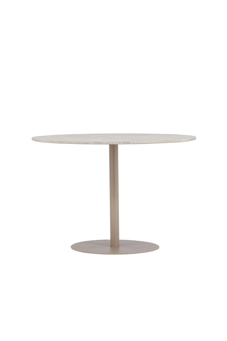 Lycke runder Esstisch - beige/MDF - Runde Esstische - ALVAHOME