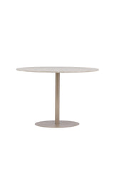 Lycke runder Esstisch - beige/MDF - Runde Esstische - ALVAHOME