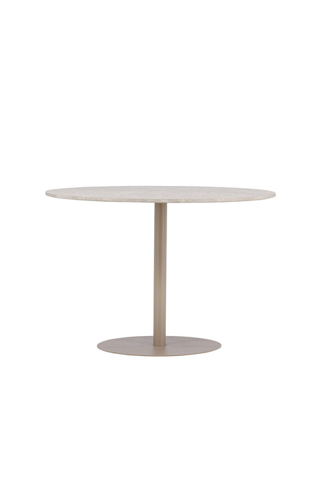 Lycke runder Esstisch - beige/MDF - Runde Esstische - ALVAHOME
