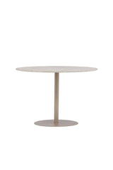 Lycke runder Esstisch - beige/MDF - Runde Esstische - ALVAHOME