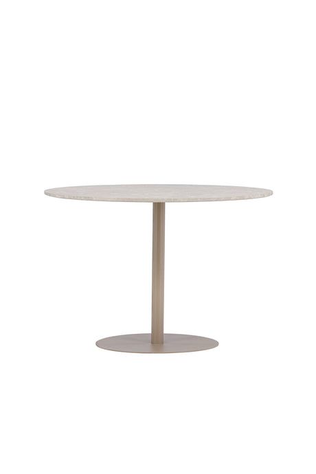 Lycke runder Esstisch - beige/MDF - Runde Esstische - ALVAHOME
