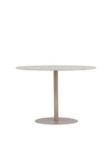 Lycke runder Esstisch - beige/MDF - Runde Esstische - ALVAHOME