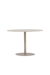 Lycke runder Esstisch - beige/MDF - Runde Esstische - ALVAHOME