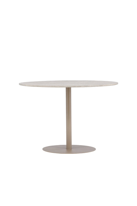 Lycke runder Esstisch - beige/MDF - Runde Esstische - ALVAHOME
