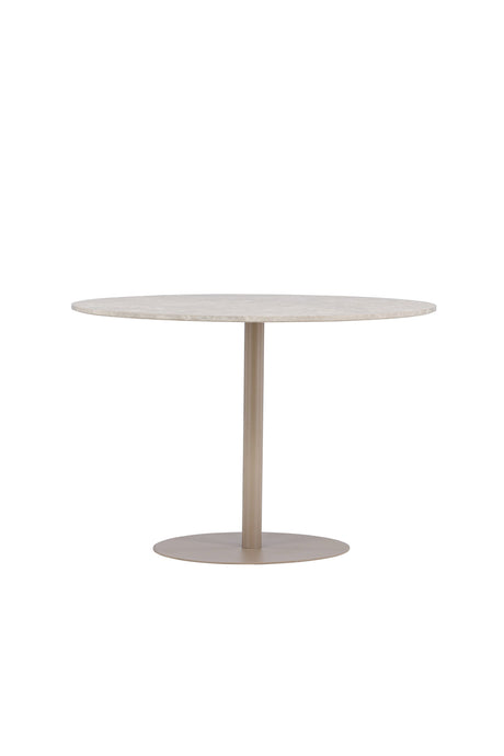 Lycke runder Esstisch - beige/MDF - Runde Esstische - ALVAHOME