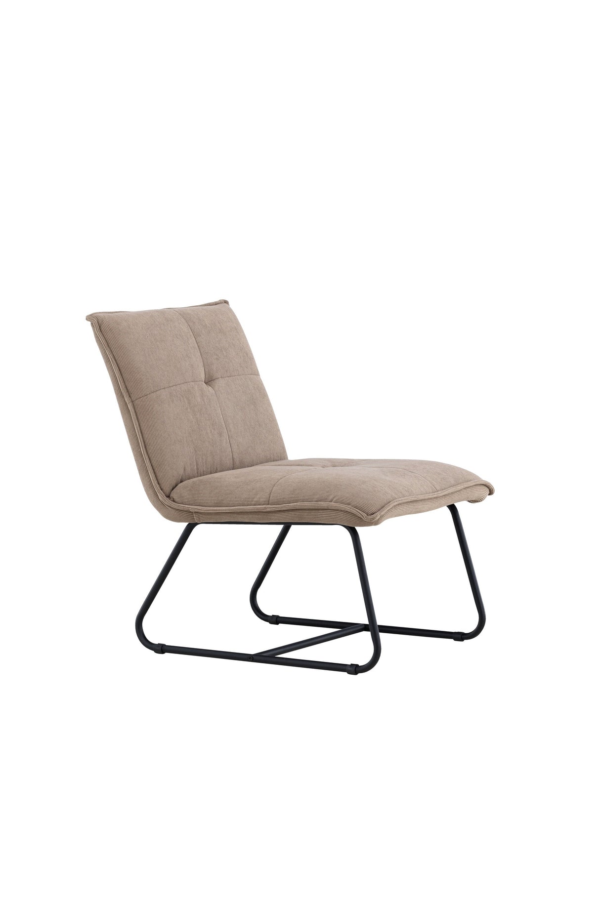 Madison Lounge - Stuhl - braun/Polyester - Lounge - Stühle - ALVAHOME