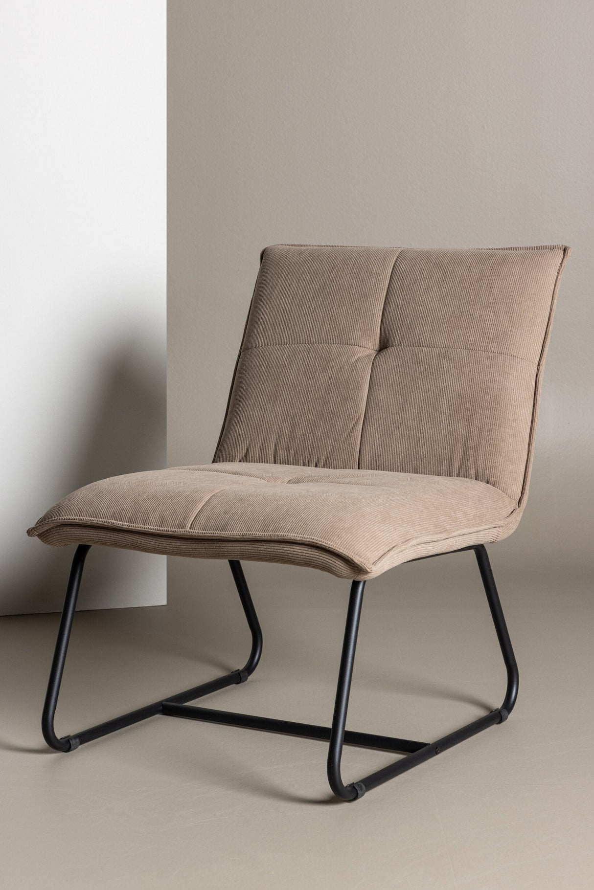 Madison Lounge - Stuhl - braun/Polyester - Lounge - Stühle - ALVAHOME