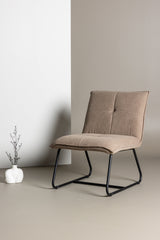 Madison Lounge - Stuhl - braun/Polyester - Lounge - Stühle - ALVAHOME
