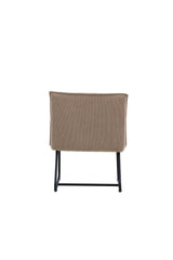 Madison Lounge - Stuhl - braun/Polyester - Lounge - Stühle - ALVAHOME