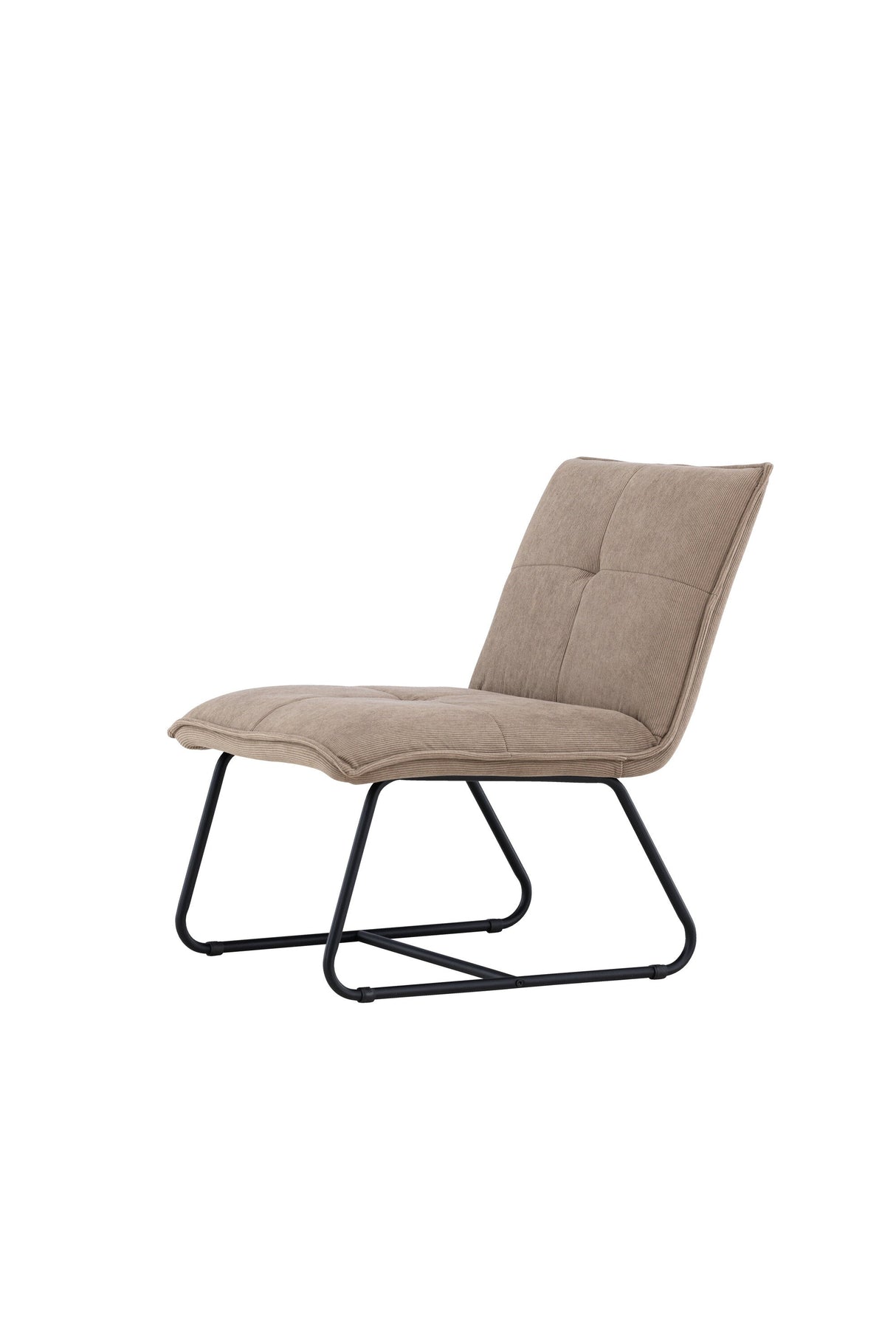 Madison Lounge - Stuhl - braun/Polyester - Lounge - Stühle - ALVAHOME