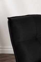 Madison Lounge - Stuhl - schwarz/Stahl - Lounge - Stühle - ALVAHOME