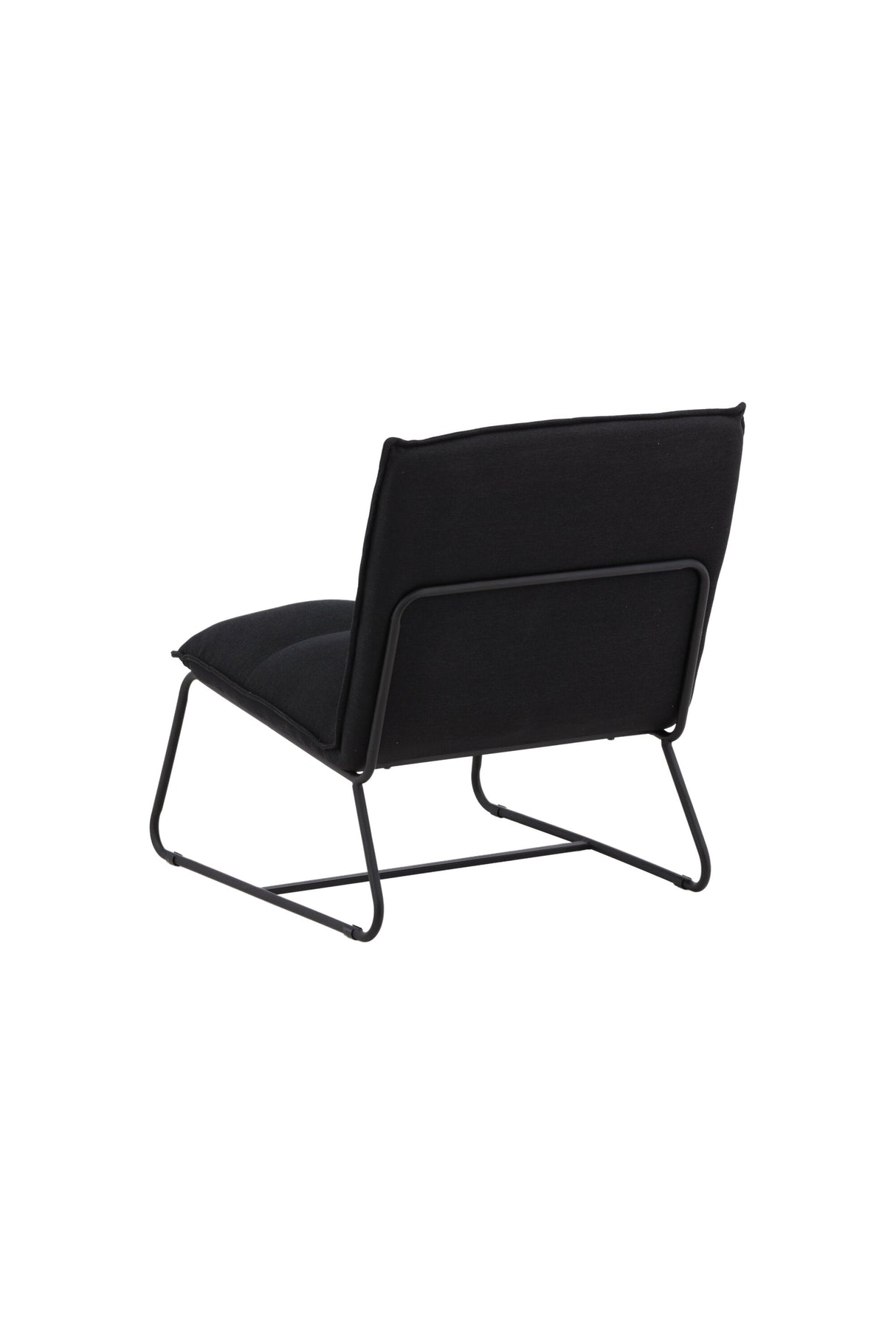 Madison Lounge - Stuhl - schwarz/Stahl - Lounge - Stühle - ALVAHOME
