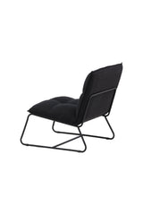 Madison Lounge - Stuhl - schwarz/Stahl - Lounge - Stühle - ALVAHOME