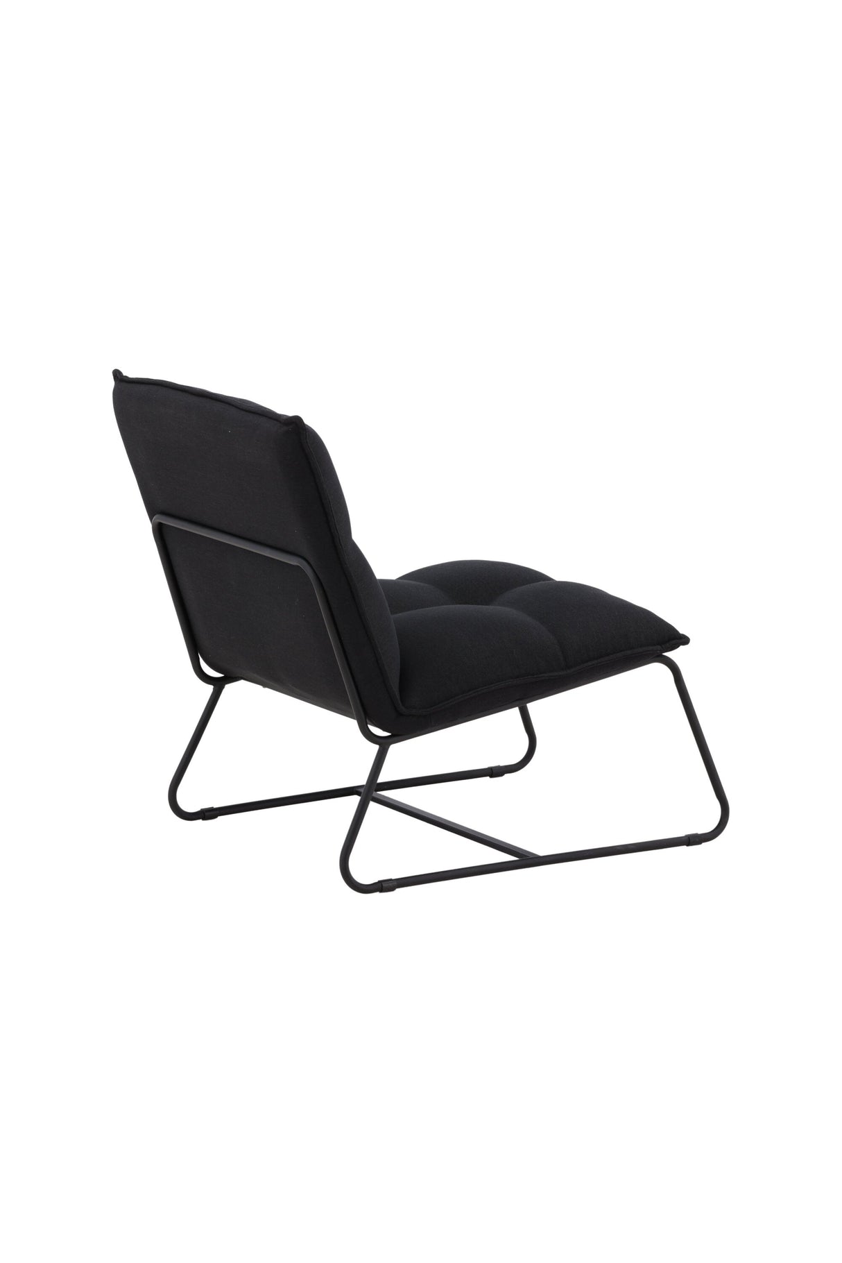 Madison Lounge - Stuhl - schwarz/Stahl - Lounge - Stühle - ALVAHOME