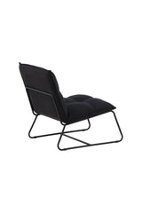 Madison Lounge - Stuhl - schwarz/Stahl - Lounge - Stühle - ALVAHOME