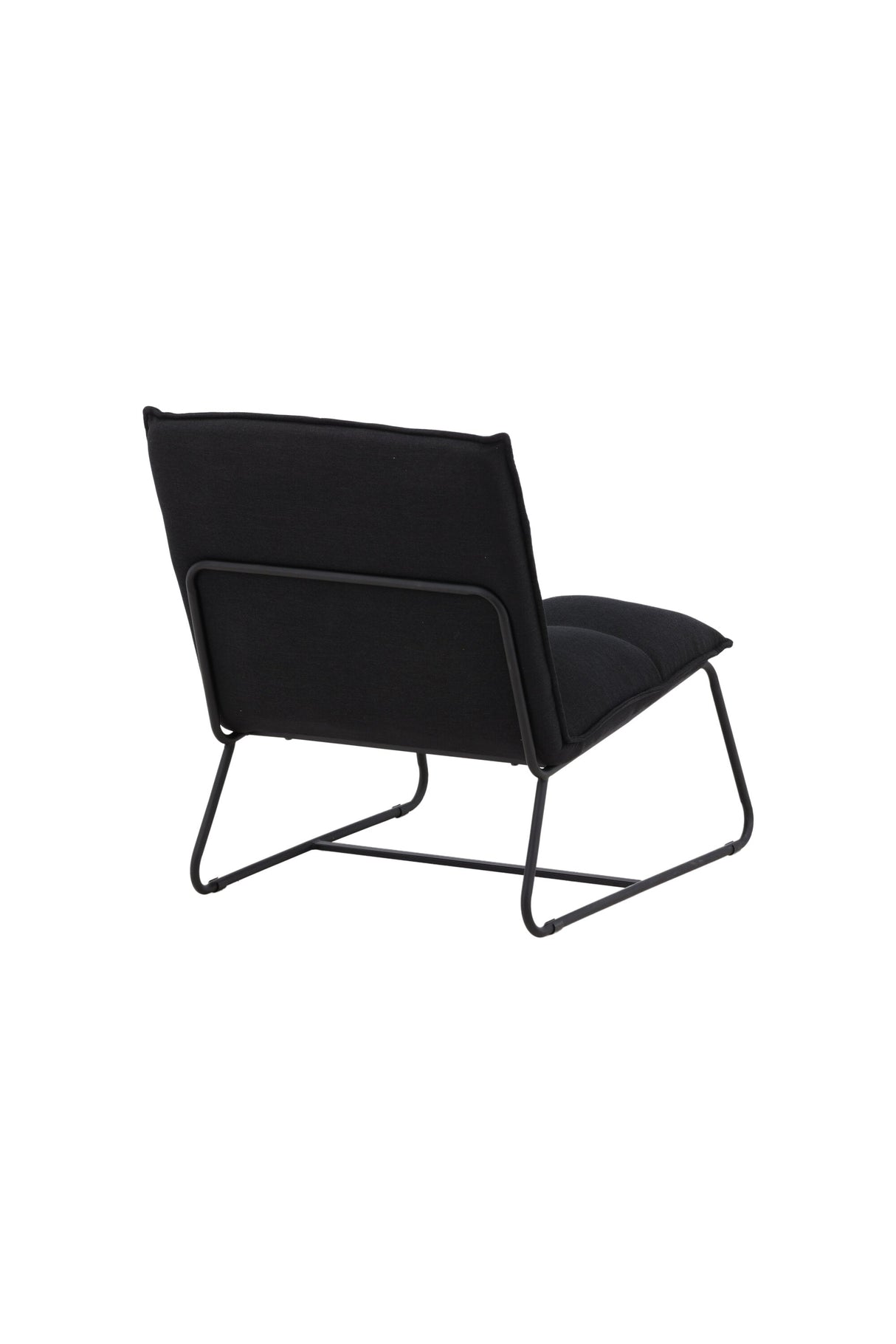 Madison Lounge - Stuhl - schwarz/Stahl - Lounge - Stühle - ALVAHOME