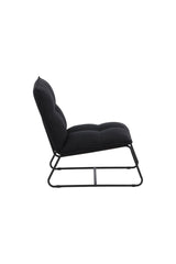 Madison Lounge - Stuhl - schwarz/Stahl - Lounge - Stühle - ALVAHOME