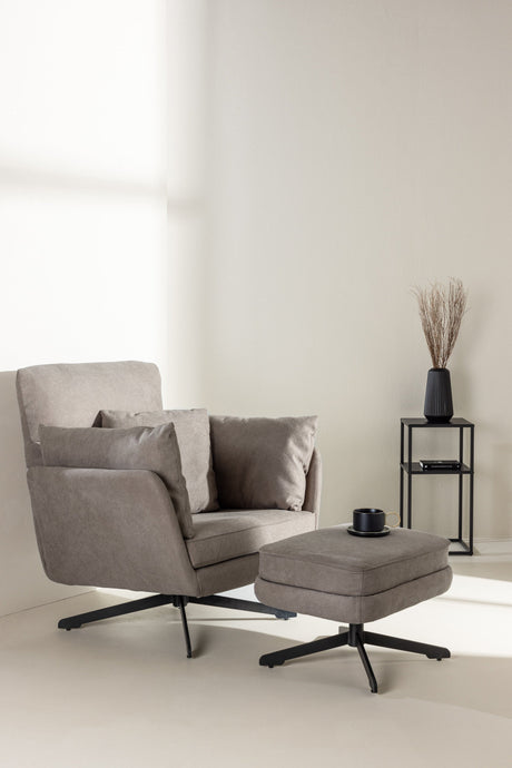 Madrid Sessel - grau/Bouclé - Sessel - ALVAHOME