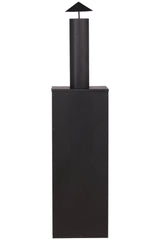 Makarima Feuerkorb - schwarz/Stahl - Feuerkörbe - ALVAHOME