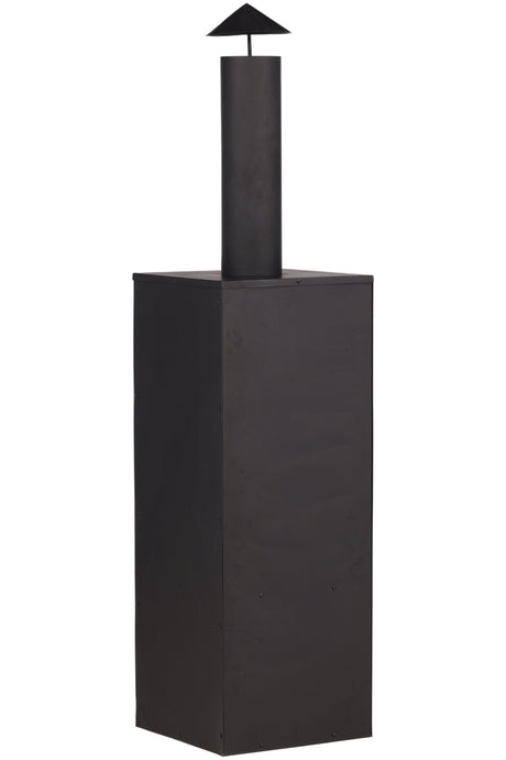 Makarima Feuerkorb - schwarz/Stahl - Feuerkörbe - ALVAHOME