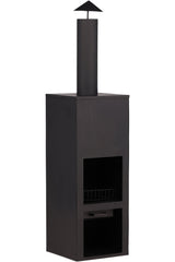 Makarima Feuerkorb - schwarz/Stahl - Feuerkörbe - ALVAHOME