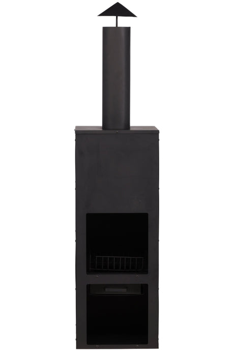Makarima Feuerkorb - schwarz/Stahl - Feuerkörbe - ALVAHOME
