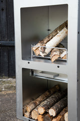 Makarima Feuerkorb - silber/Stahl - Feuerkörbe - ALVAHOME