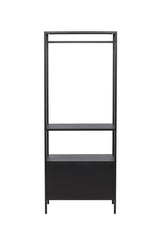 Malibu Kleiderständer - schwarz/Stahl - Kleiderständer - ALVAHOME